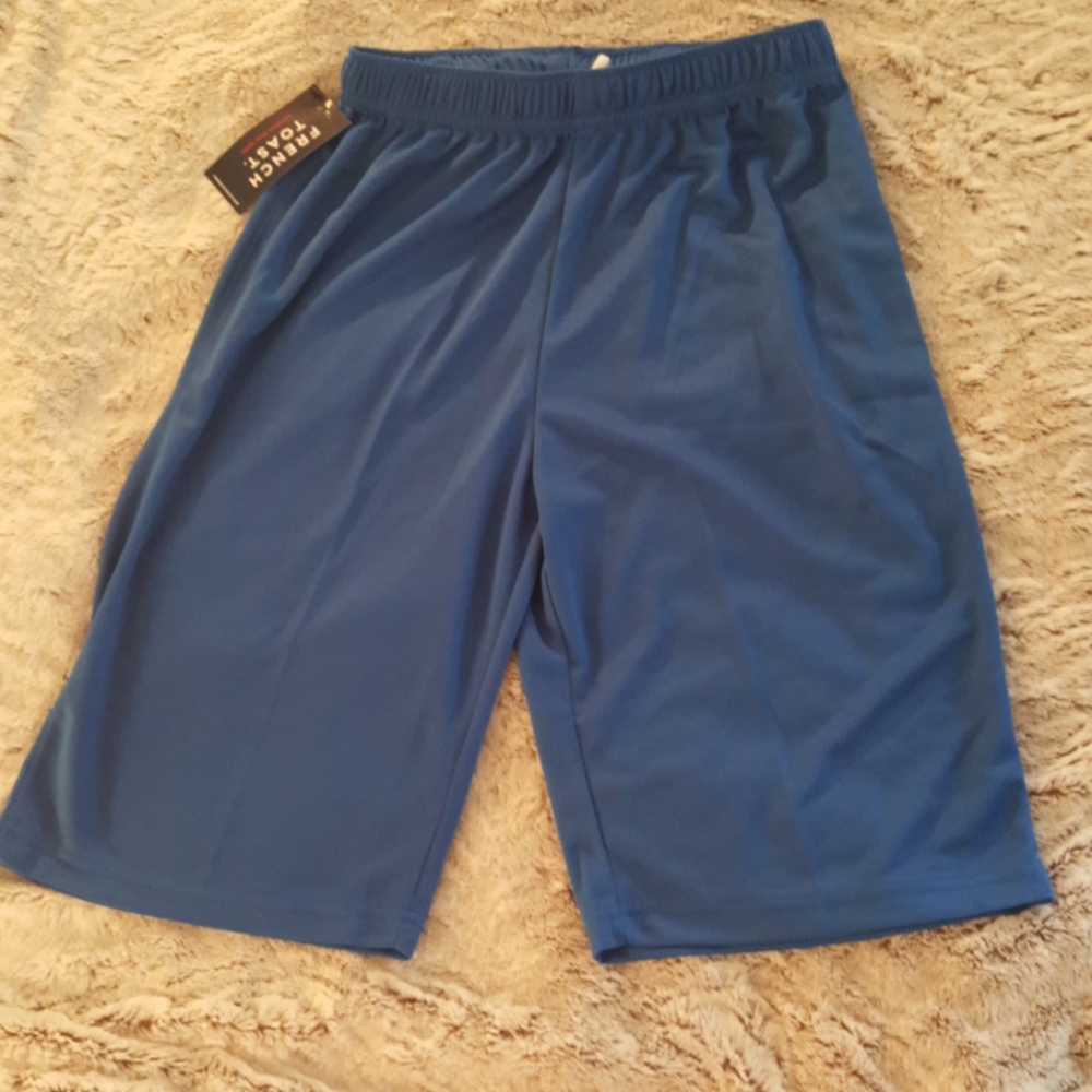 NWT French Toast blue mesh gym shorts